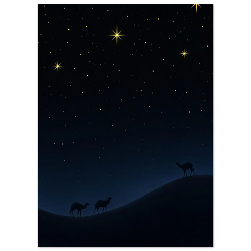 Caravan at Midnight — Limited Edition Signed Print