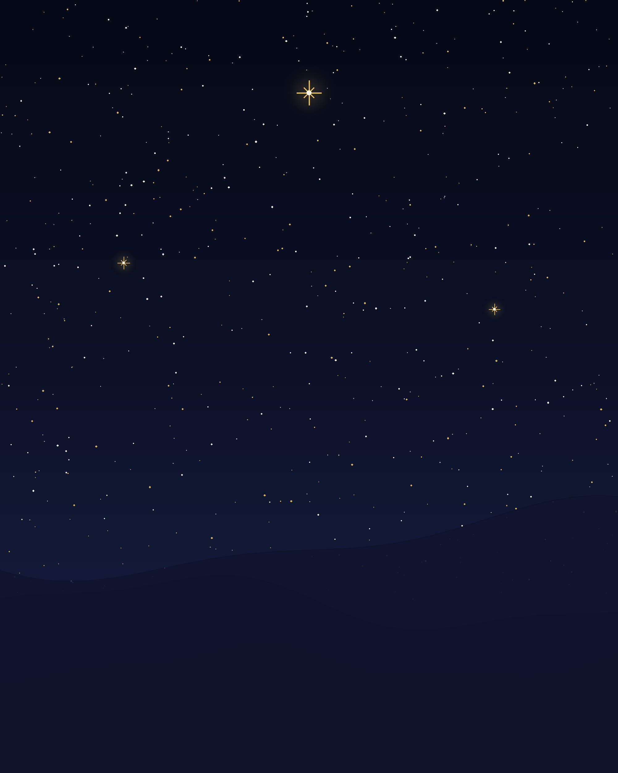 Starfall — desert night fine art print, part of the Desert Nights trio